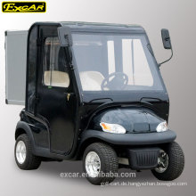 EXCAR 2 Sitze elektrische Golfwagen mit Türen Hotel Dienstprogramm Buggy Auto